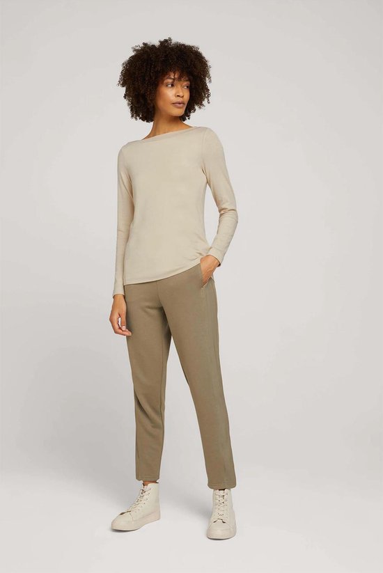 Tom Tailor Denim Broek voor dames, 10370 - Gouden Olijfgroen, S Tom Tailor Denim Broek voor dames, 10370 - Gouden Olijfgroen, S