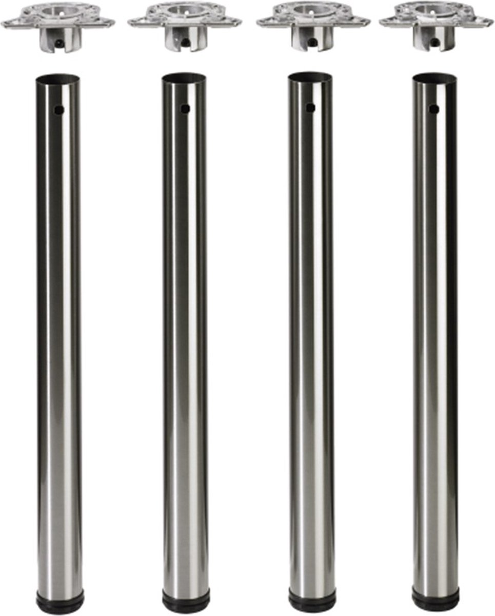 Hettich Efua 710mm 60mm rvs look
