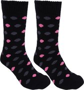 Lange warme zwarte sokken - FEET HEATERS