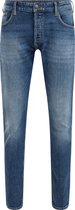 WE Fashion Heren slim fit jeans met stretch