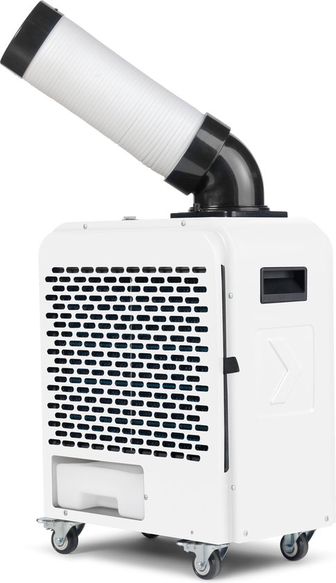 Spotcool airconditioner PT 2000 SP mobiele 2 kW airco zakelijk koelvermogen 230 m³/u draaibaar koudeluchtkanaal