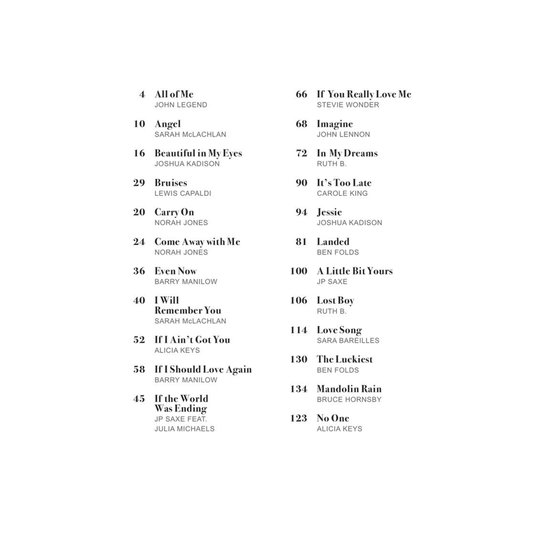 Piano Singer/Songwriters