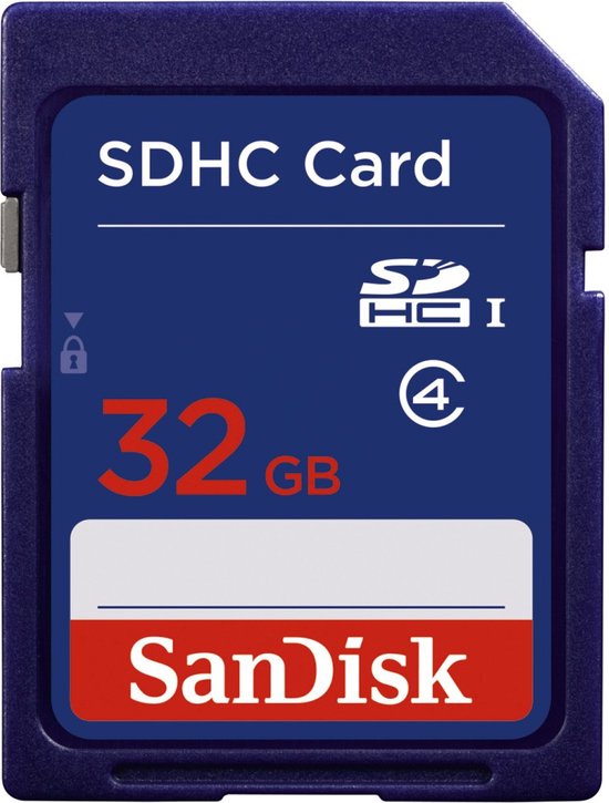 SanDisk - SDHC geheugenkaart - 32 GB