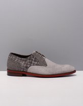 Floris van Bommel sfm-30161 veterschoenen heren grijs  32-02 lightgrey leer 45 (10+)