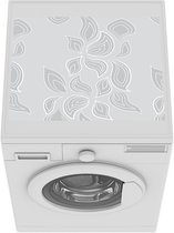 Wasmachine beschermer mat - Contour - Patronen - Bladeren - Breedte 55 cm x hoogte 45 cm