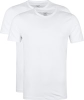 Bjorn Borg - Thomas T-Shirts 2-Pack Wit - XXL - Modern-fit