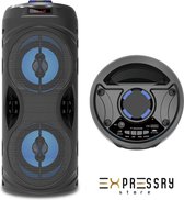 LET'S GO PARTY SPEAKER - Portable Bluetooth Speaker - Microfoon & Afstandsbediening