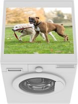Wasmachine beschermer mat - Honden - Lijn - Gras - Breedte 55 cm x hoogte 45 cm