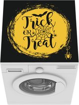 Wasmachine beschermer mat - De volle maan van Halloween in een illustratie - Breedte 60 cm x hoogte 60 cm