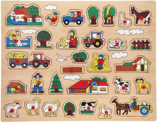Houten puzzels met een Hollands tintje | Houten legpuzzels - De Hollandse Klompenwinkel