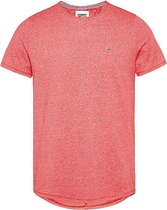 Tommy Hilfiger - Heren Tee SS Classics Slim Fit Shirt - Rood - Maat 3XL