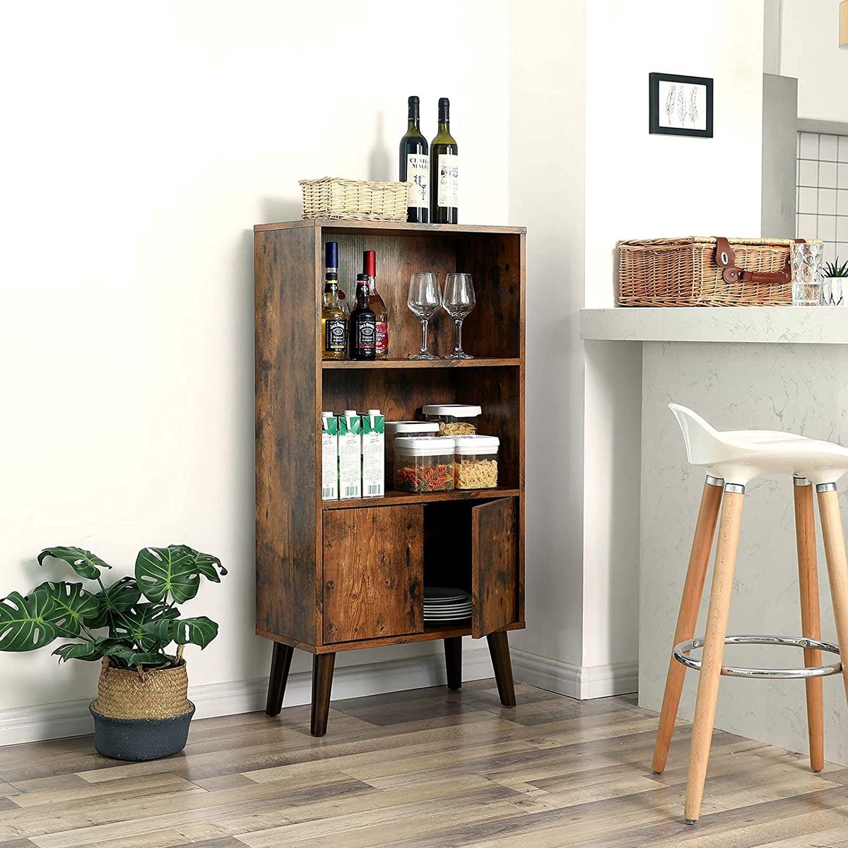 Vasagle - Retro - 2 planken - Boekenkast kopen? | Korting tot 47