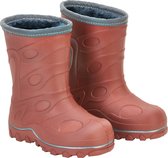 CeLaVi - Thermische regenlaarzen voor kinderen - Embossed - Mahonie - maat 24EU