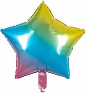 folieballon ster 40 x 45 cm