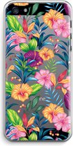 Case Company® - iPhone 5 / 5S / SE (2016) hoesje - Tropisch 2 - Soft Cover Telefoonhoesje - Bescherming aan alle Kanten en Schermrand