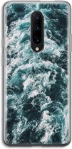 Case Company® - OnePlus 7 Pro hoesje - Zee golf - Soft Cover Telefoonhoesje - Bescherming aan alle Kanten en Schermrand