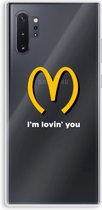 Case Company® - Samsung Galaxy Note 10 Plus hoesje - I'm lovin' you - Soft Cover Telefoonhoesje - Bescherming aan alle Kanten en Schermrand