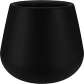 Elho Pure Cone 45 - Bloempot voor Binnen & Buiten - Ø 43.0 x H 36.3 cm - Zwart