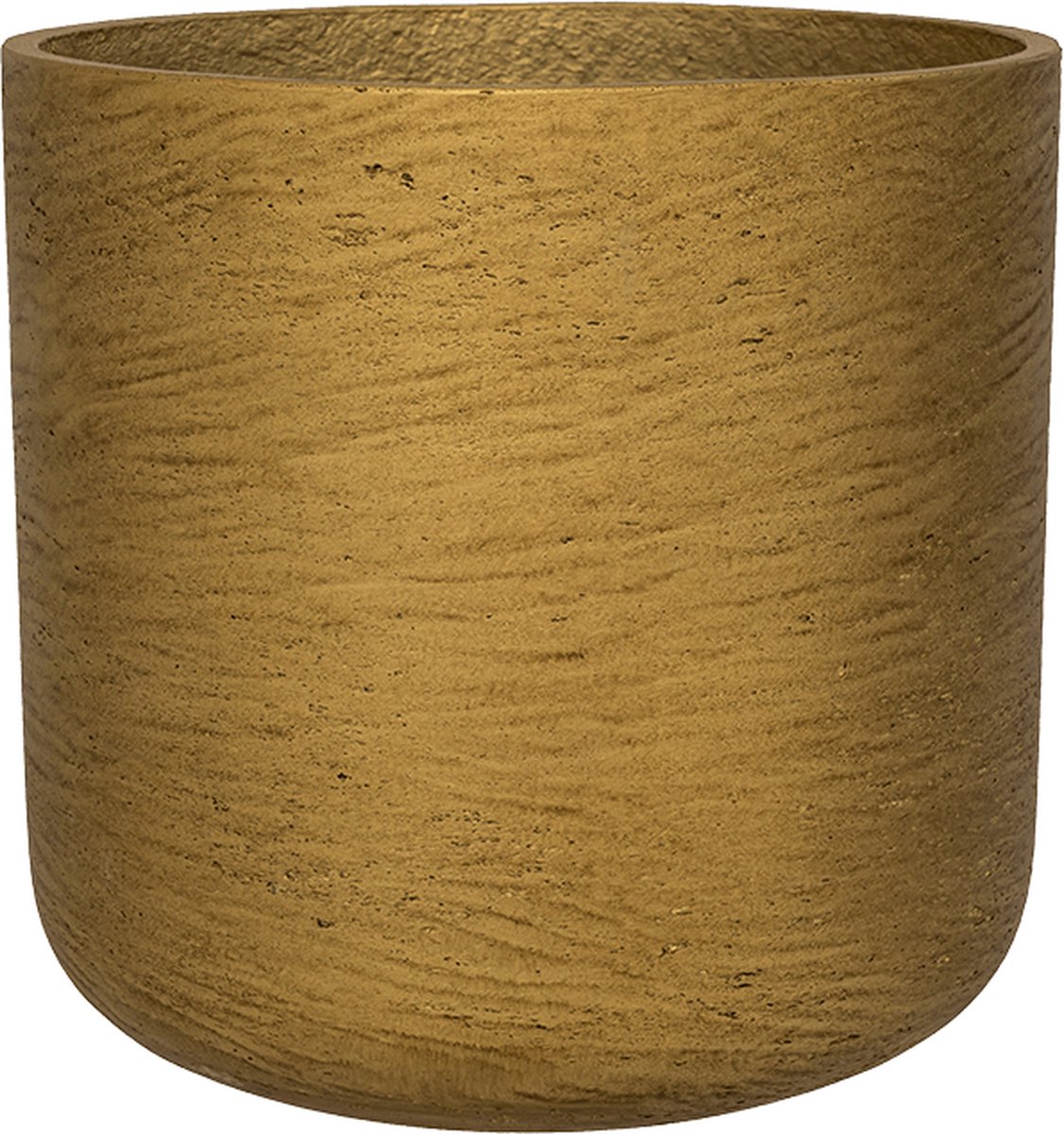 Pottery Pots - Plantenbak - (S) Charlie M - Ø18cm x H17.5cm - Indoor en Outdoor - Metallic Gold