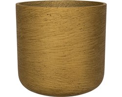 Pottery Pots - Plantenbak - (S) Charlie M - Ø18cm x H17.5cm - Indoor en Outdoor - Metallic Gold