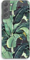 Case Company® - Samsung Galaxy S22 Plus hoesje - Bananenbladeren - Soft Cover Telefoonhoesje - Bescherming aan alle Kanten en Schermrand