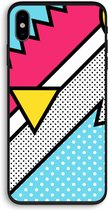 Case Company® - iPhone X hoesje - Pop Art #3 - Biologisch Afbreekbaar Telefoonhoesje - Bescherming alle Kanten en Schermrand