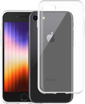 Cazy Apple iPhone SE 2022 hoesje - Soft TPU case - Transparant telefoonhoesje