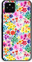 Case Company® - Google Pixel 5a 5G hoesje - Little Flowers - Soft Cover Telefoonhoesje - Bescherming aan alle Kanten en Schermrand