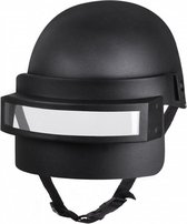 S.w.a.t. helm heren deluxe one size zwart