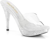 Fabulicious Sandales à Talons -36 Chaussures- ELEGANT-401 US 6 Transparent