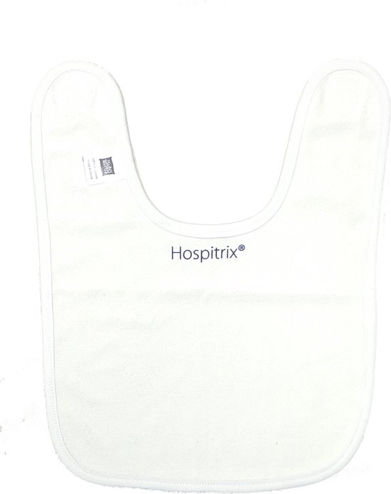 Hospitrix Baby Slabbetje met Tekst I Love Groningen" - 0-3 maanden - Wit - Cadeau voor Zwangerschap - Provincies Nederland - Groningen van Hospitrix — afbeelding 2