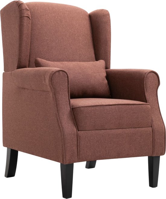 Medina Fauteuil stof bruin