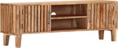 Meuble TV Medina 130x30x45 cm bois d'acacia massif