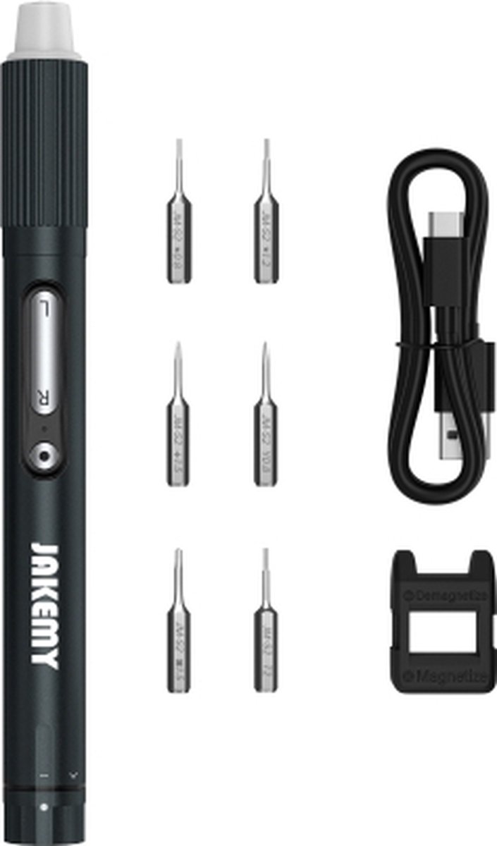 Jakemy JM- Y05 Type-C Snelle opladen Dual Power High Precision Electric Schroevendraaier