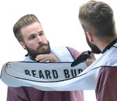 scheerhulp Beard Buddy heren polyester wit