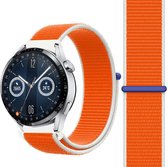 Strap-it Nylon smartwatch bandje - geschikt voor Huawei Watch GT / GT 2 / GT 3 / GT 3 Pro 46mm / GT 2 Pro / GT Runner / Watch 3 & 3 Pro - Nederland
