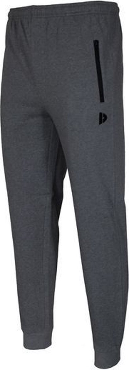 Donnay - Joggingbroek met elastiek (Jack) - Sportbroek - Heren - Charcoal Marl (037) - maat 3XL