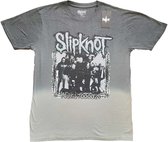 Slipknot - Barcode Photo Heren T-shirt - L - Grijs