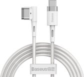 Baseus Macbook Oplaadkabel 60W – Zinc Magnetic – 2 meter - Wit