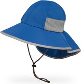 Sunday Afternoons - UV Play hoed met nekcape voor kinderen - Kids' Outdoor - Koningsblauw - maat S