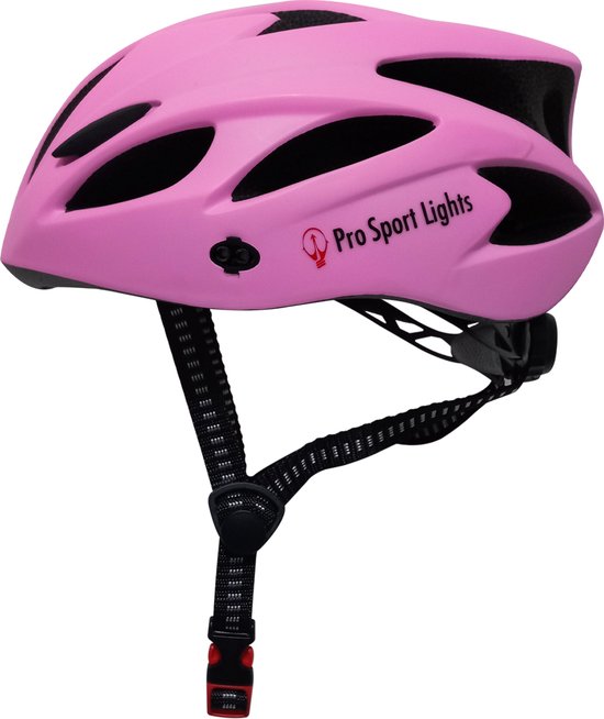 Casque De Vélo Femme Pro Sport Lights - Medium 52/58cm - Mat Rose