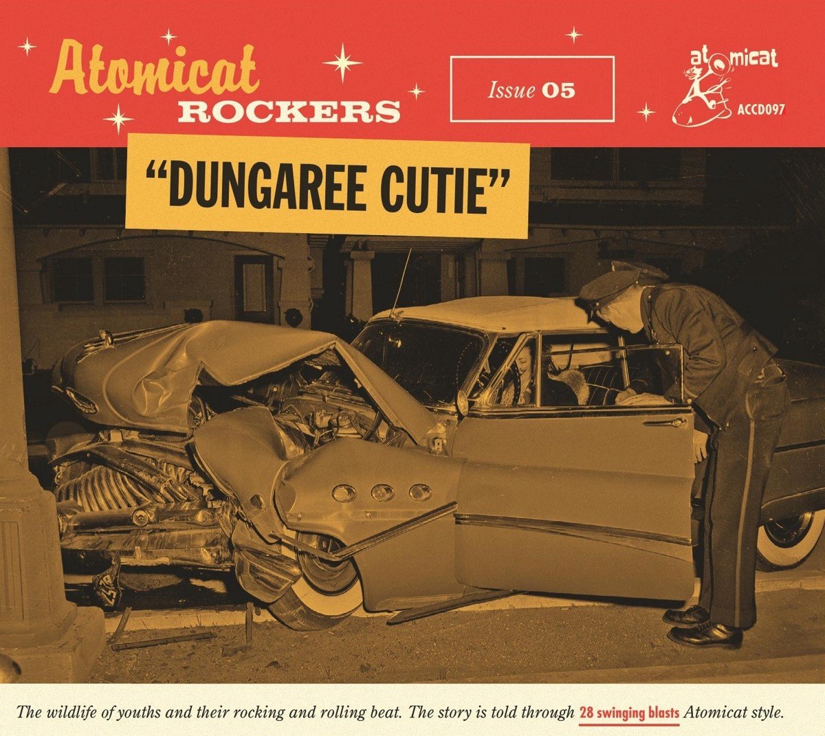 Various Artists - Atomicat Rockers Vol.5:Dungaree Cutie (CD)