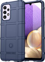 Hoesje geschikt voor Samsung Galaxy A33 5G - Beschermende hoes - Back Cover - TPU Case - Blauw