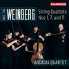 Arcadia Quartet - Weinberg: String Quartets Nos. 1, 7 & 11 (CD)