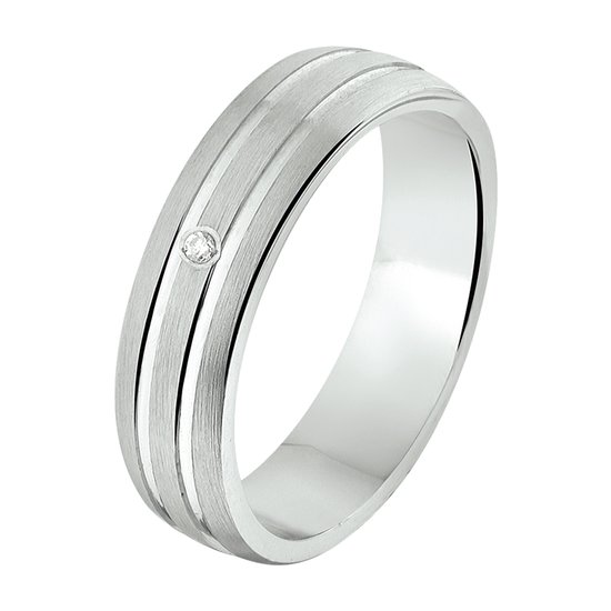 Ring A304 - 5 Mm - 0.01ct H Si