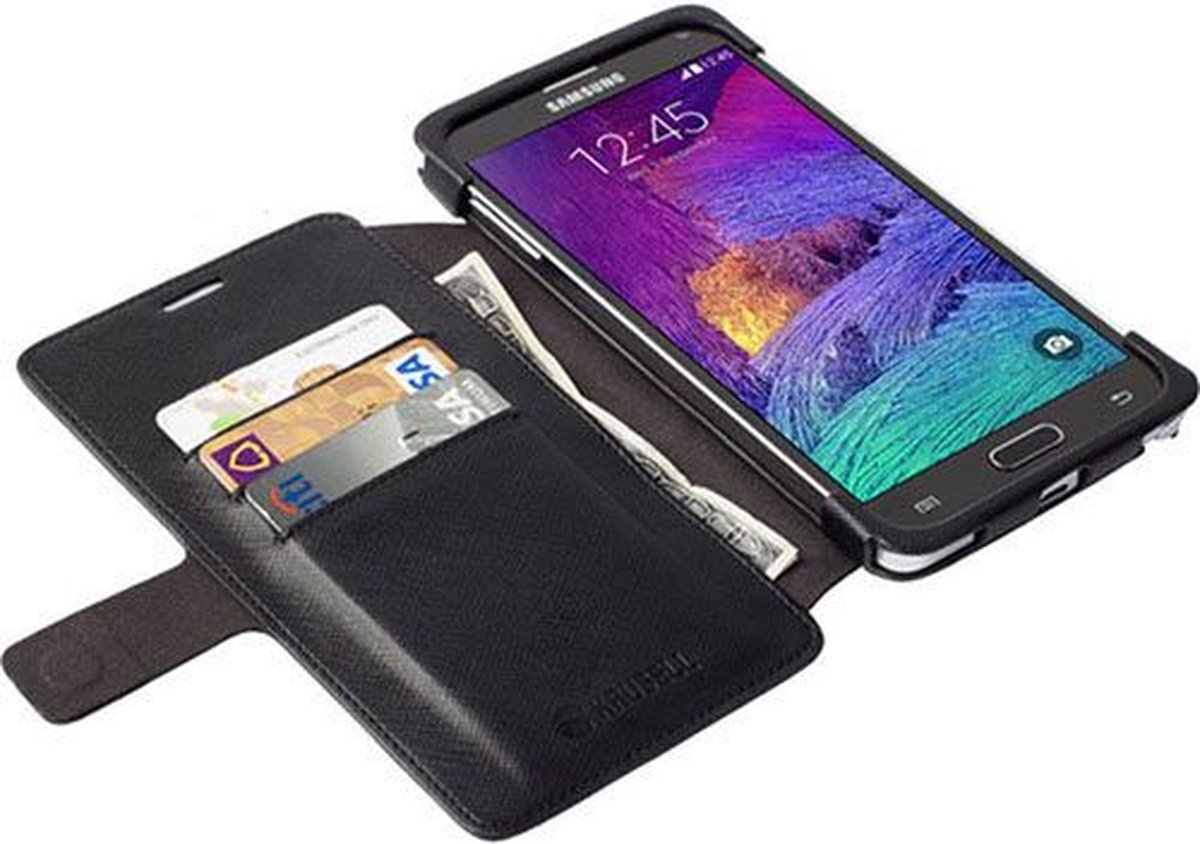 Krusell Malmö BookCover Samsung Galaxy Note 4 Zwart