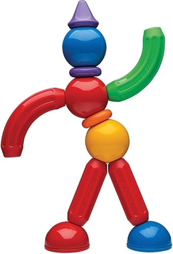 Stick-O Basic Set - Magnetisch Bouwspeelgoed - 30-delig - Montessori Speelgoed - vanaf 18 maanden