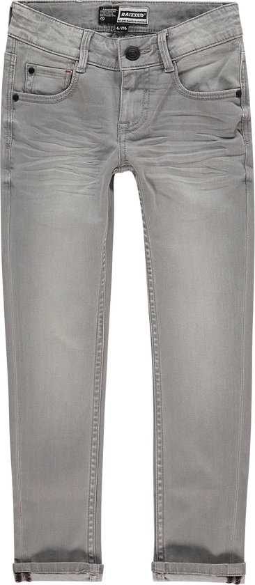 Raizzed Skinny Jeans Tokyo Light Grey Stone - Maat 140 | bol.com
