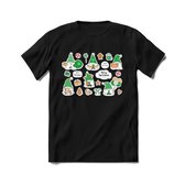 Kerstkabouter Buddy Kerst T-shirt | Groen | Jongens / Meisjes | Grappige Foute kersttrui Shirt Cadeau | Kindershirt | Leuke Elf, Rendier, Kerstboom en Kerstballen Ontwerpen. Maat 9