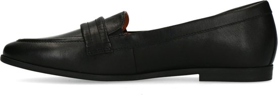 No Stress - Femme - Mocassins en cuir noir - Taille 39